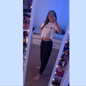 Champion cropped tee